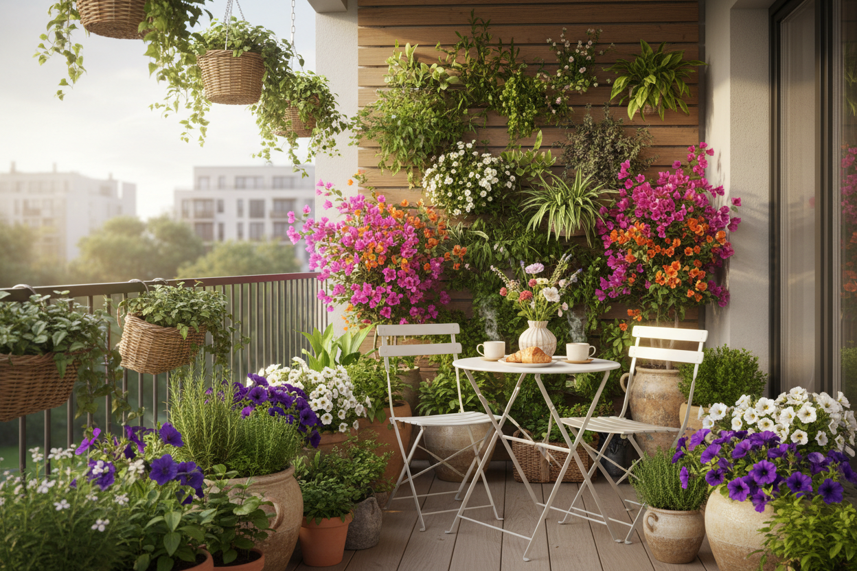Apartment Balcony Gardening Guide: How to Grow a Thriving Garden in Any Small Space