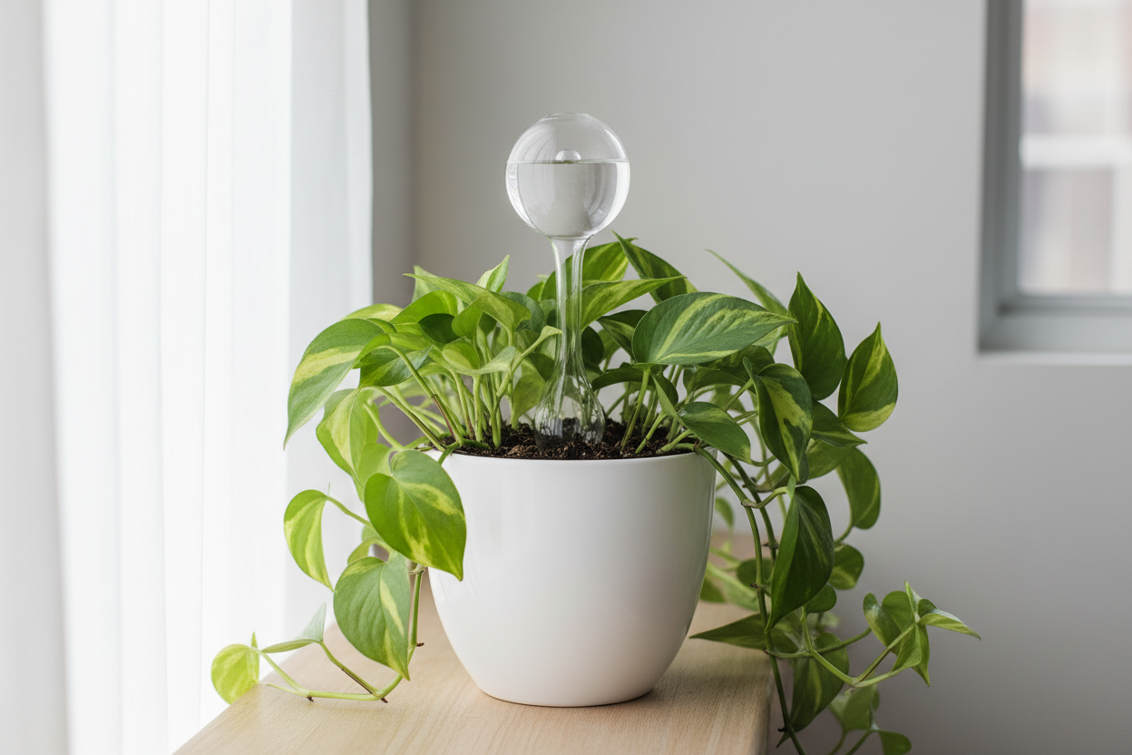 Self-Watering Globes for Indoor Plants: Do They Actually Work?