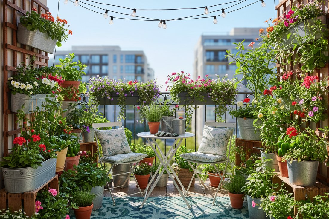 Small Balcony Garden Ideas for Apartments