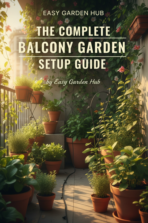Balcony Garden Setup Guide Cover