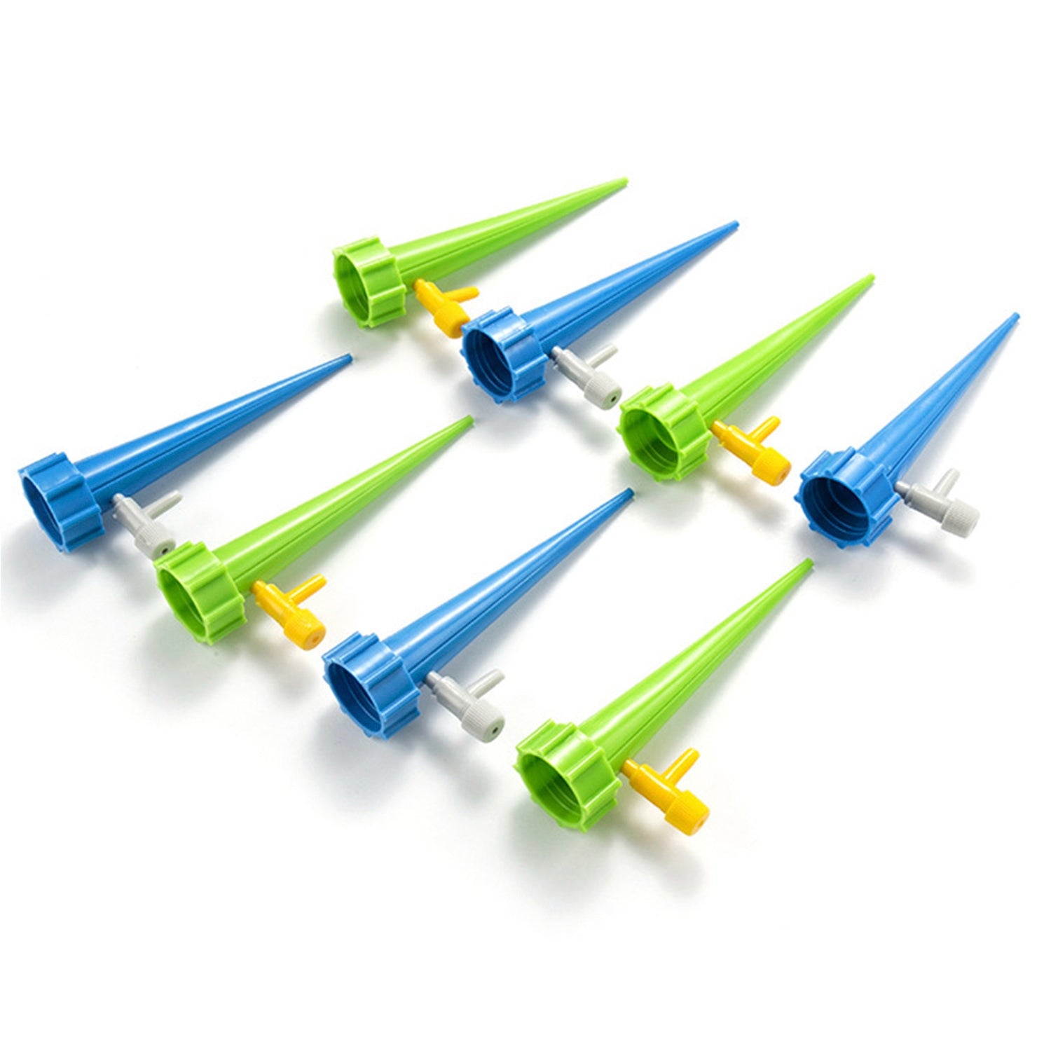 Automatic Plant Watering Spikes with Adjustable Drip Valve (24 & 48-pc Sets)